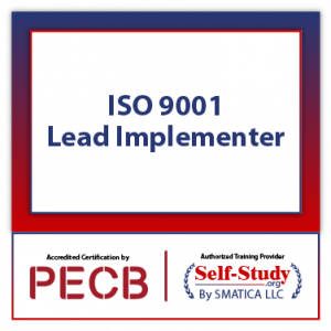 Self Study for PECB ISO 9001 Lead Implementer in English - with 50% discount coupon