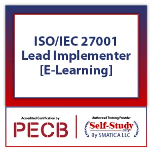 E-Learning for PECB ISO/IEC 27001 (Latest 2022 version) Lead Implementer in English - with 50% discount coupon - Exam Sale Offer
